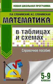 Книга Математика в таблицах и схемах 5- 9кл. Слонимский Л.И., б-2653, Баград.рф